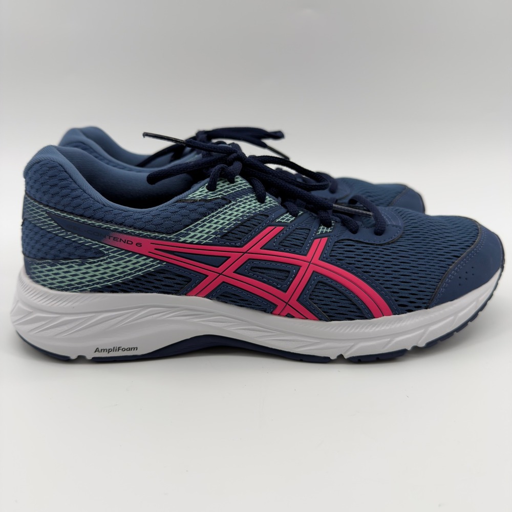 ASICS Women's JOLT 3 Running Shoes Blue Pink Lace Up‎ Athletic Sneakers Size 8.5
